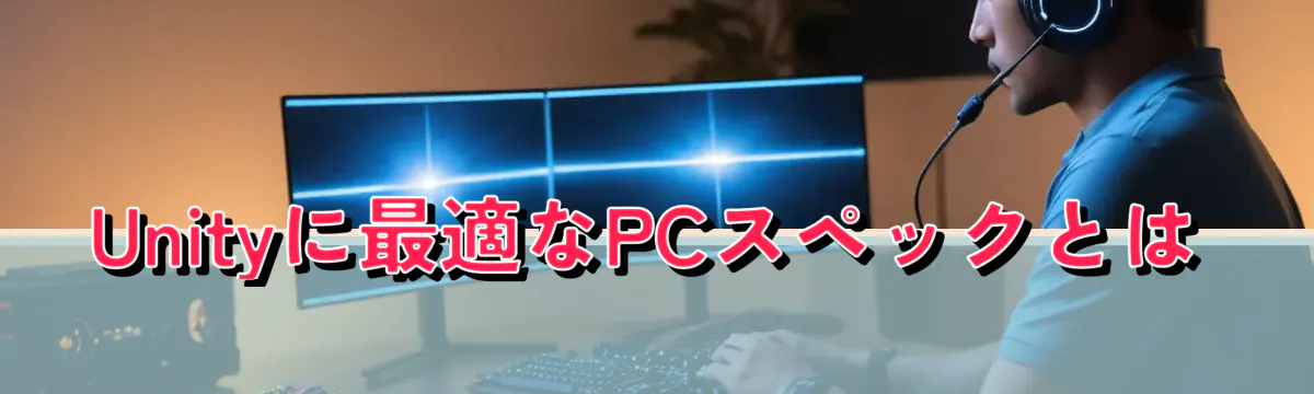 Unityに最適なPCスペックとは