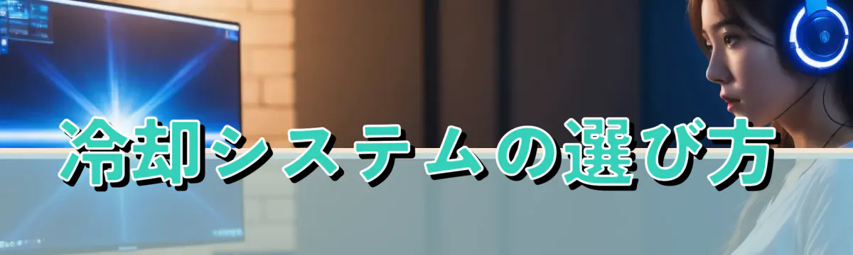 冷却システムの選び方
