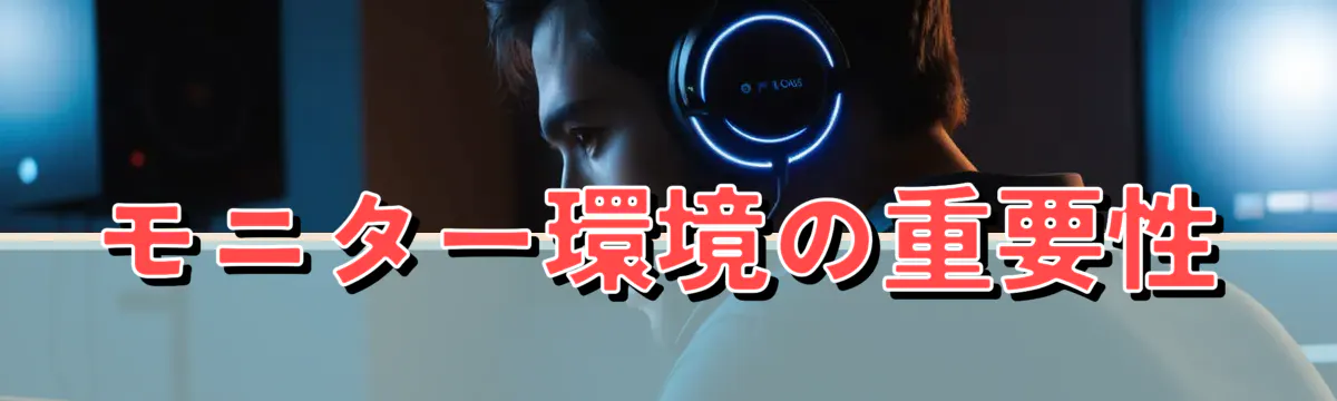 モニター環境の重要性