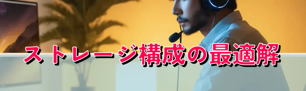 ストレージ構成の最適解
