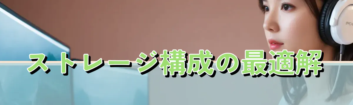 ストレージ構成の最適解