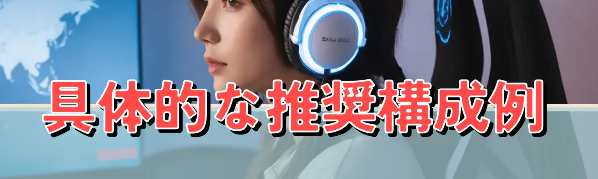 具体的な推奨構成例