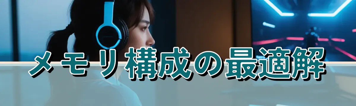 メモリ構成の最適解