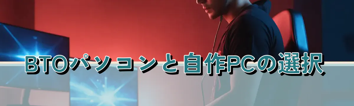 BTOパソコンと自作PCの選択