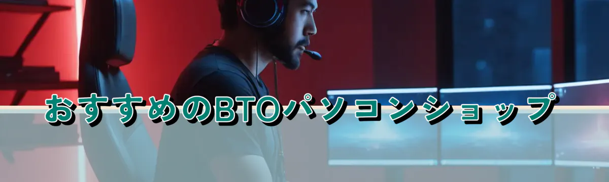 おすすめのBTOパソコンショップ