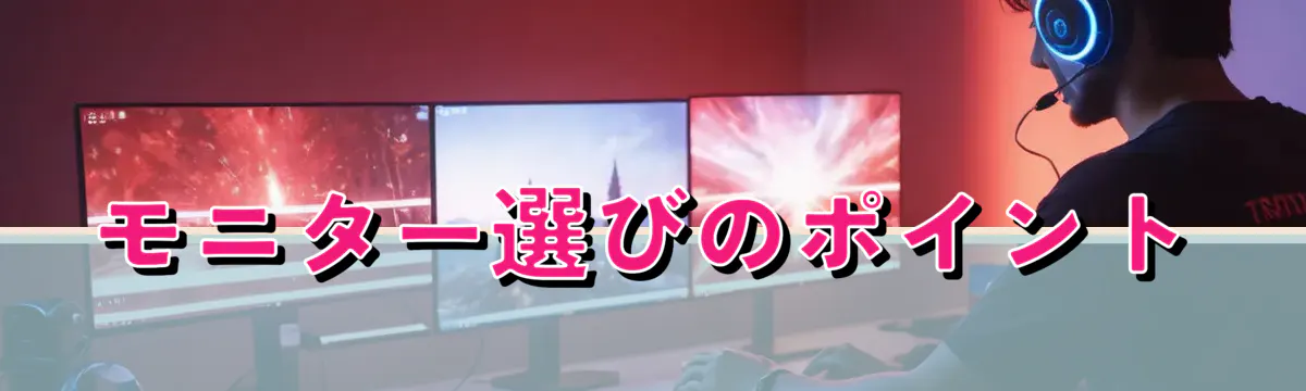モニター選びのポイント