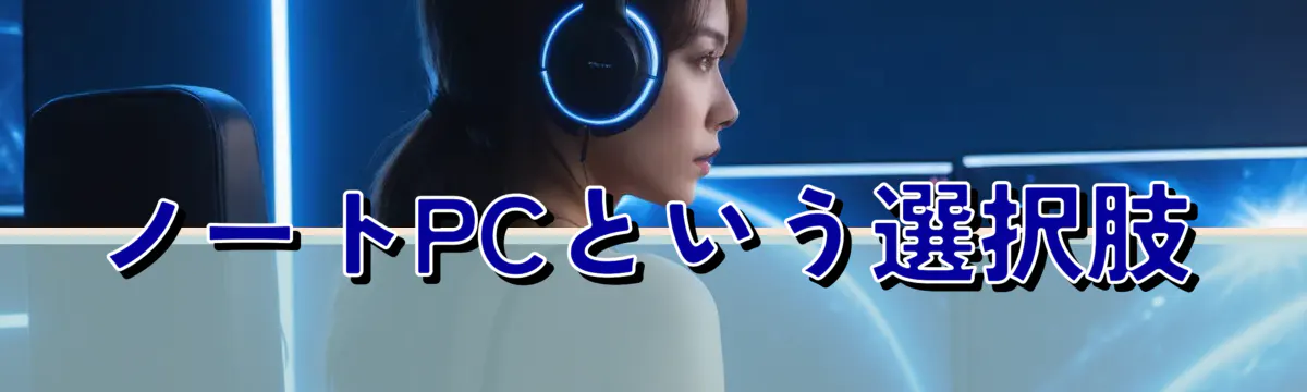 ノートPCという選択肢