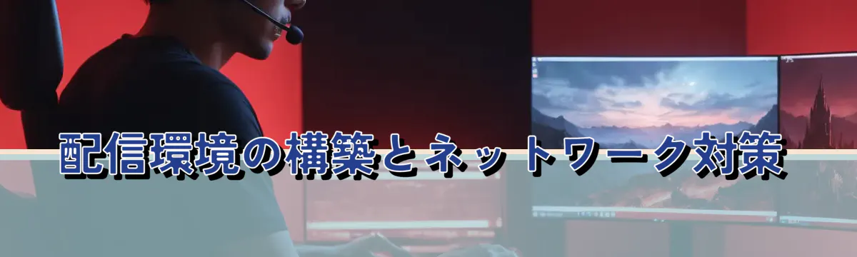 配信環境の構築とネットワーク対策