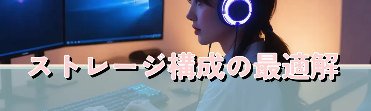 ストレージ構成の最適解