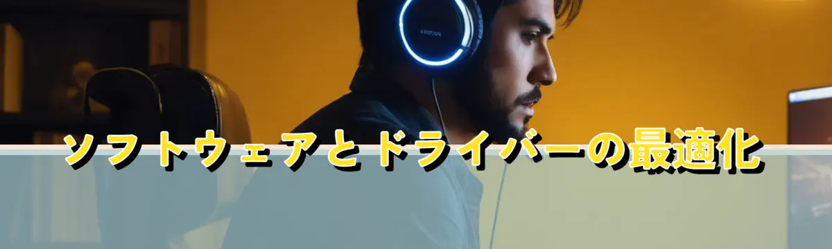 ソフトウェアとドライバーの最適化
