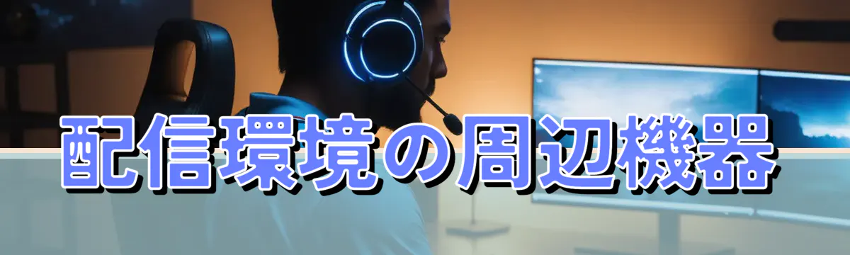 配信環境の周辺機器