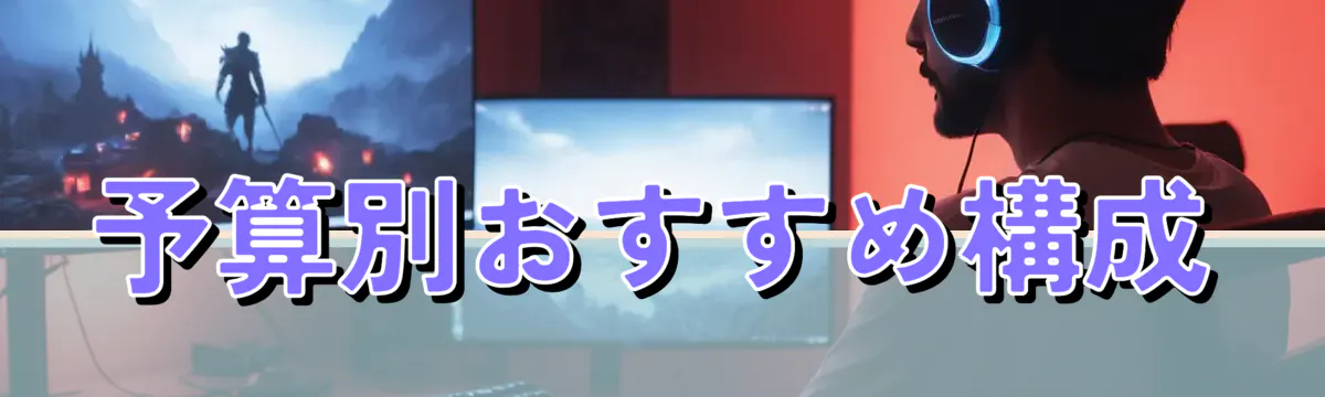 予算別おすすめ構成