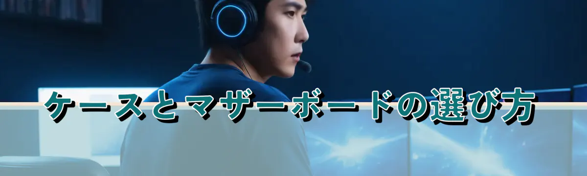 ケースとマザーボードの選び方