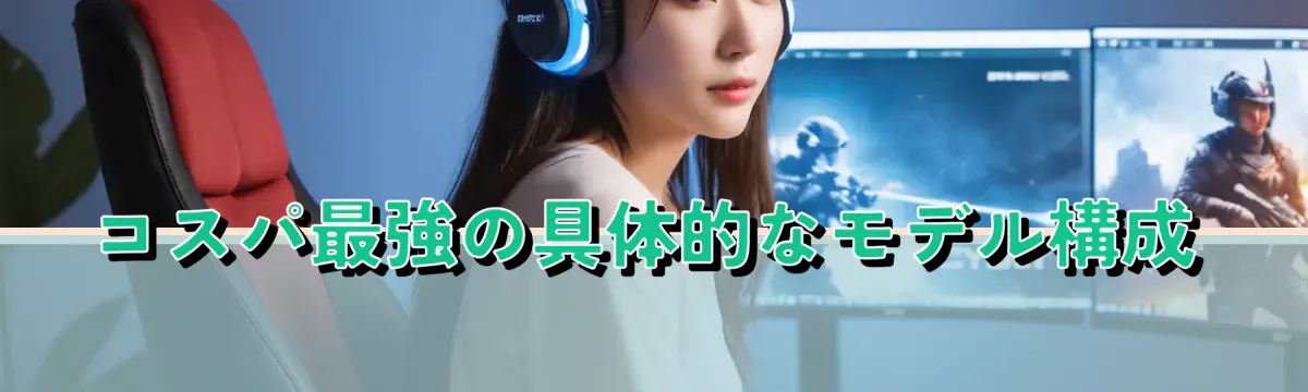 コスパ最強の具体的なモデル構成