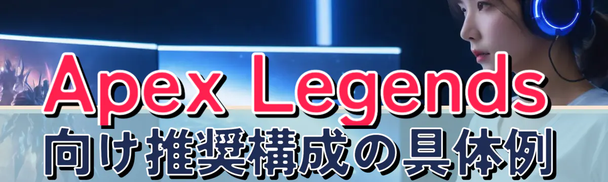 Apex Legends向け推奨構成の具体例