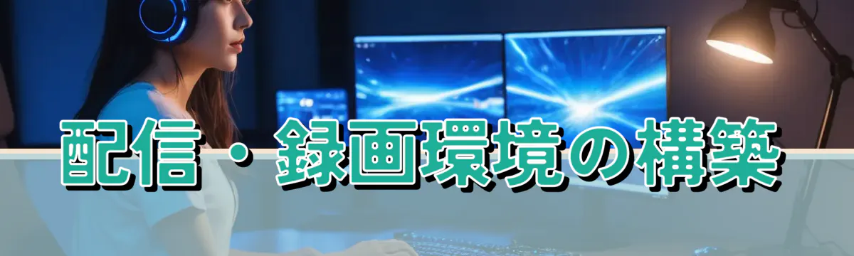 配信・録画環境の構築