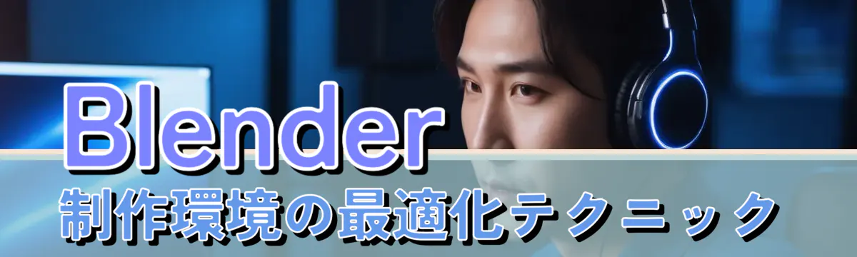 Blender制作環境の最適化テクニック