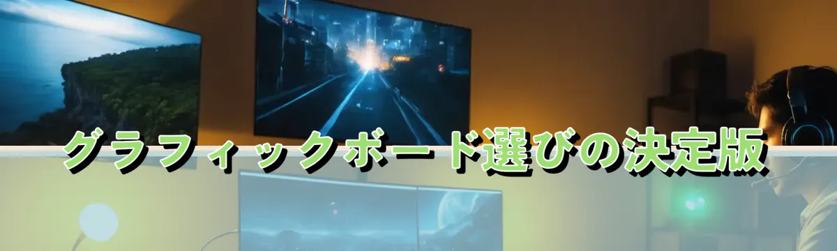 グラフィックボード選びの決定版