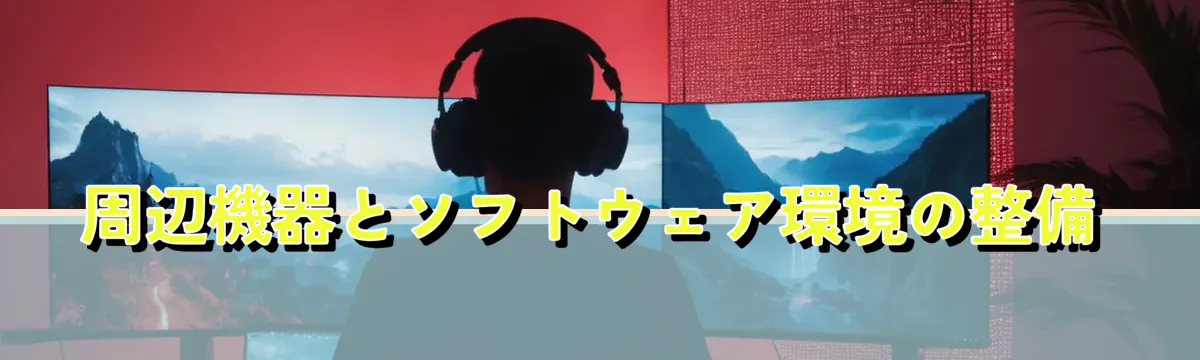 周辺機器とソフトウェア環境の整備