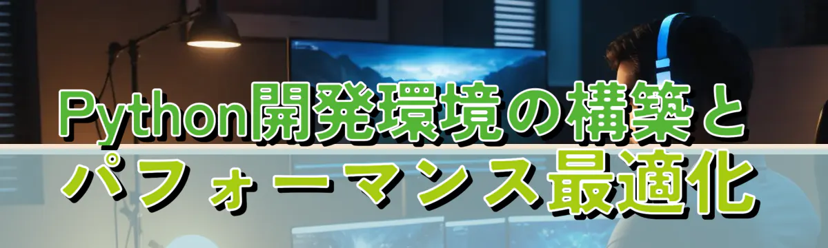 Python開発環境の構築とパフォーマンス最適化