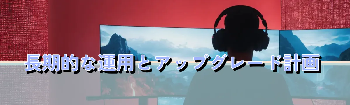 長期的な運用とアップグレード計画