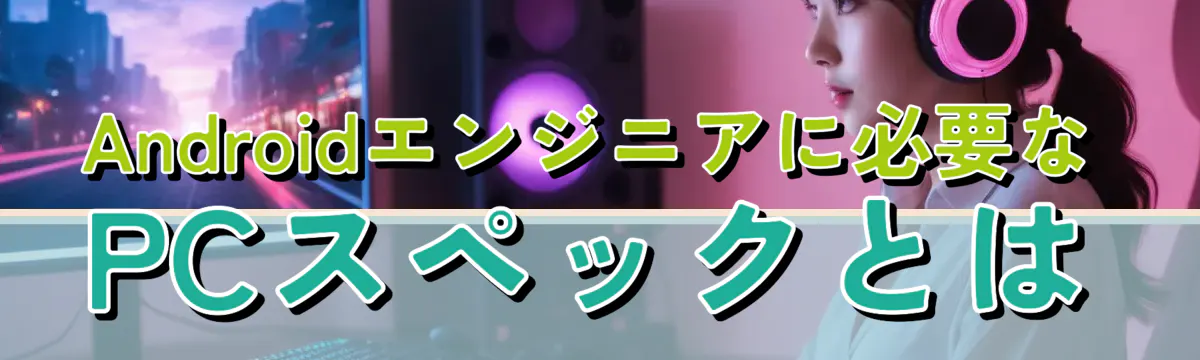 Androidエンジニアに必要なPCスペックとは