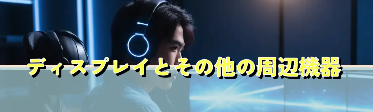 ディスプレイとその他の周辺機器