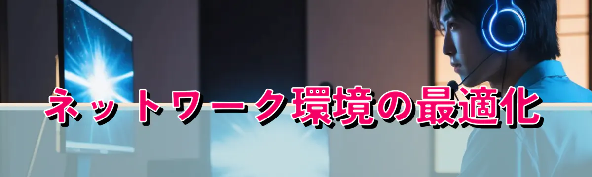 ネットワーク環境の最適化