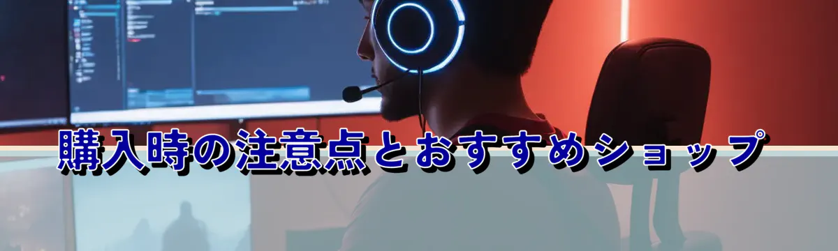 購入時の注意点とおすすめショップ