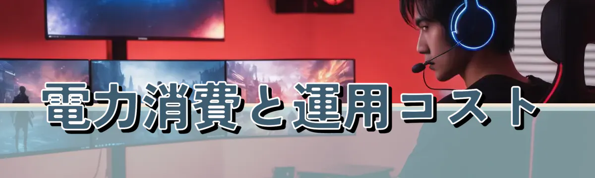 電力消費と運用コスト
