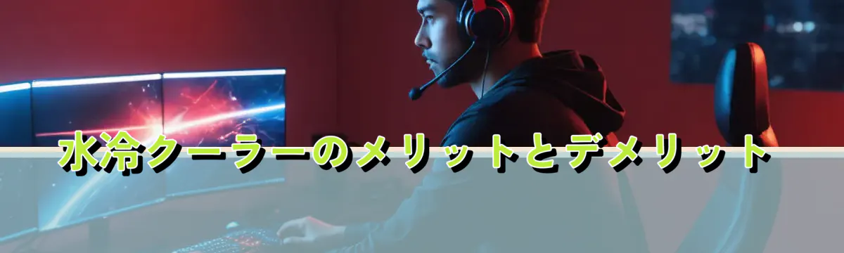 水冷クーラーのメリットとデメリット