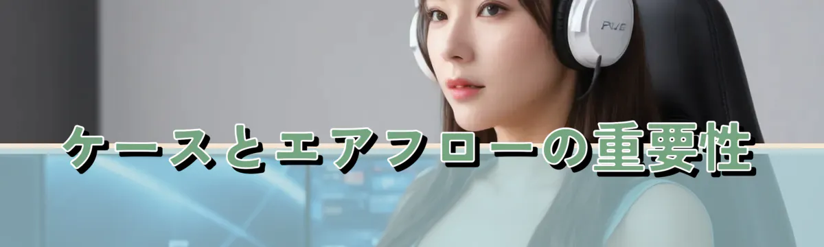 ケースとエアフローの重要性