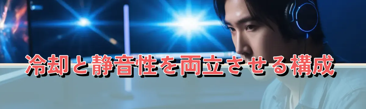 冷却と静音性を両立させる構成