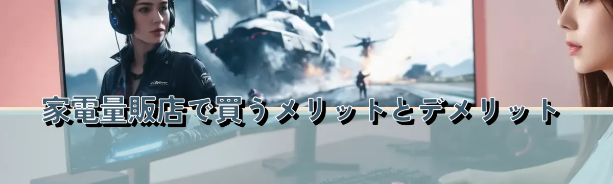家電量販店で買うメリットとデメリット