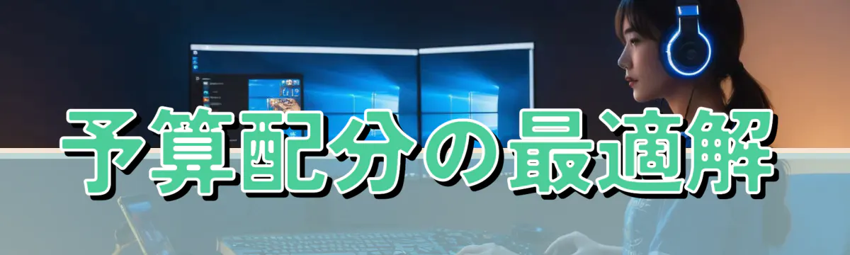 予算配分の最適解