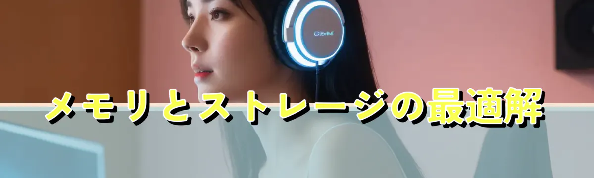 メモリとストレージの最適解